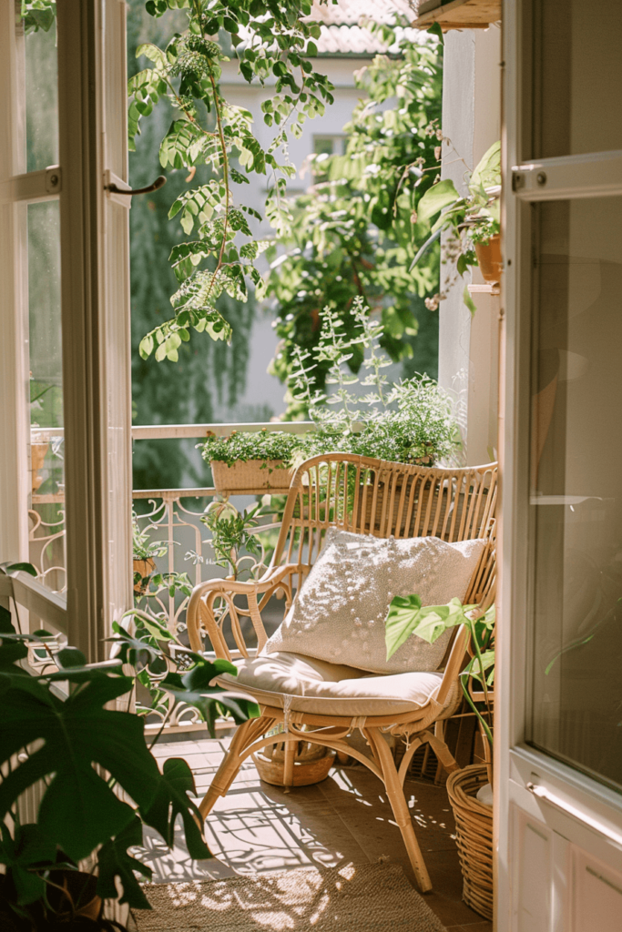 Boho Small Balcony