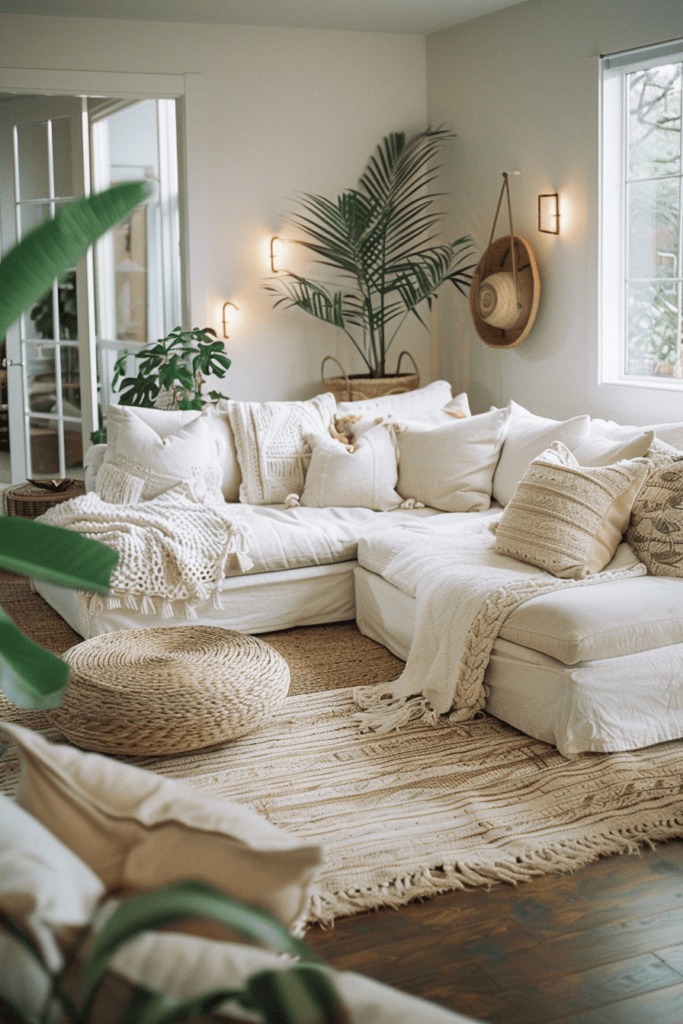 Boho Style Chic Living Room