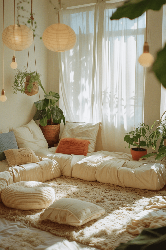 Low Floor Boho Living Room 2