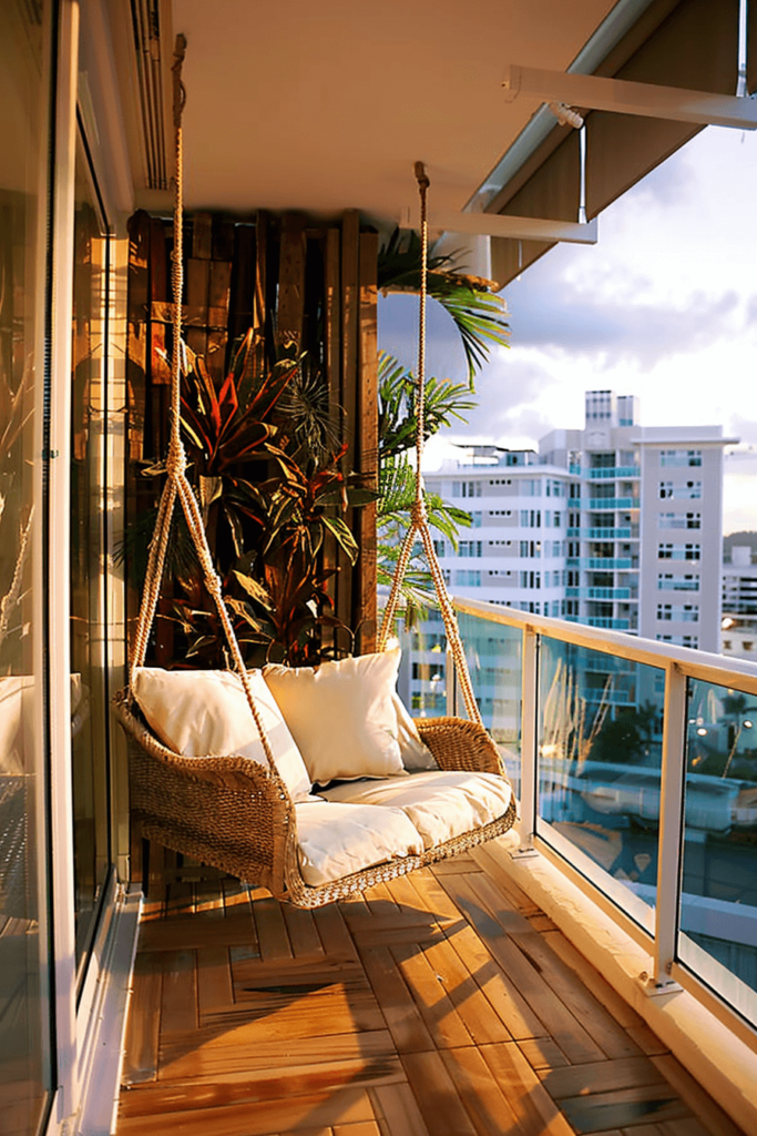 Modern Chic Balcony