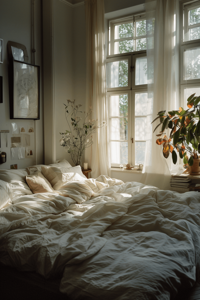 Neutral Boho Chic Bedroom