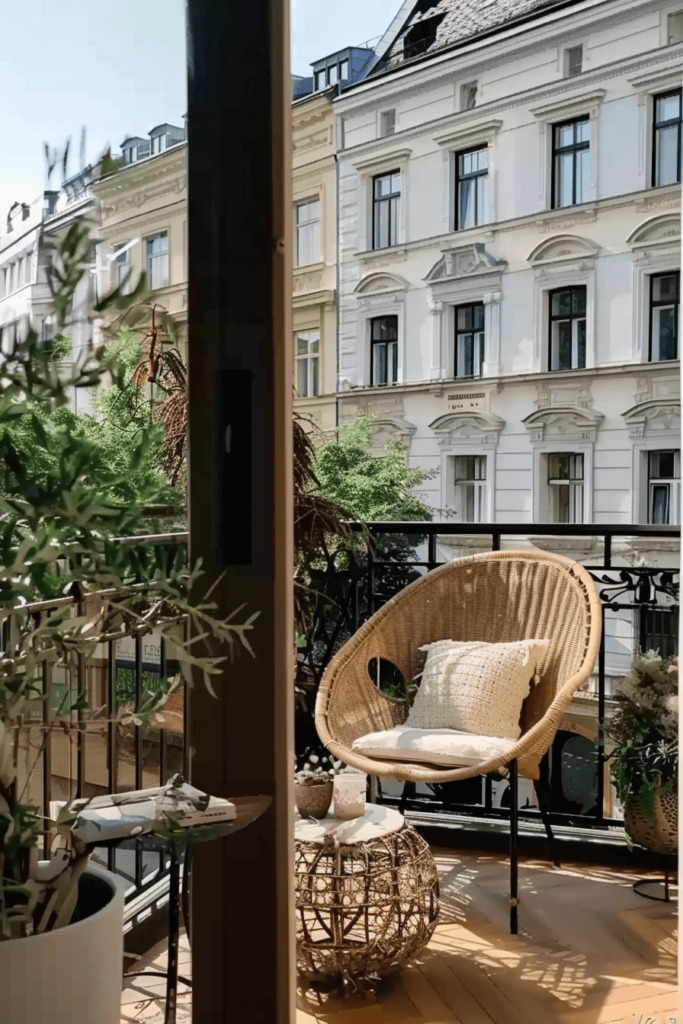 Small Balcony & stunning View