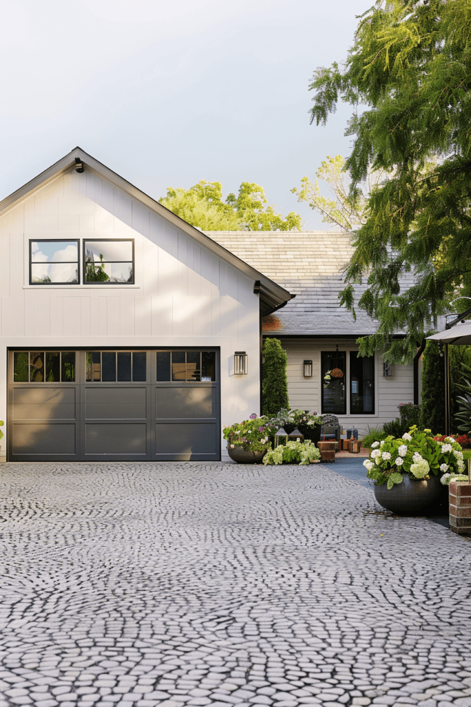 Add Planters around your Garage