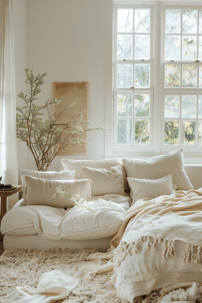 Boho Coastal Living Room