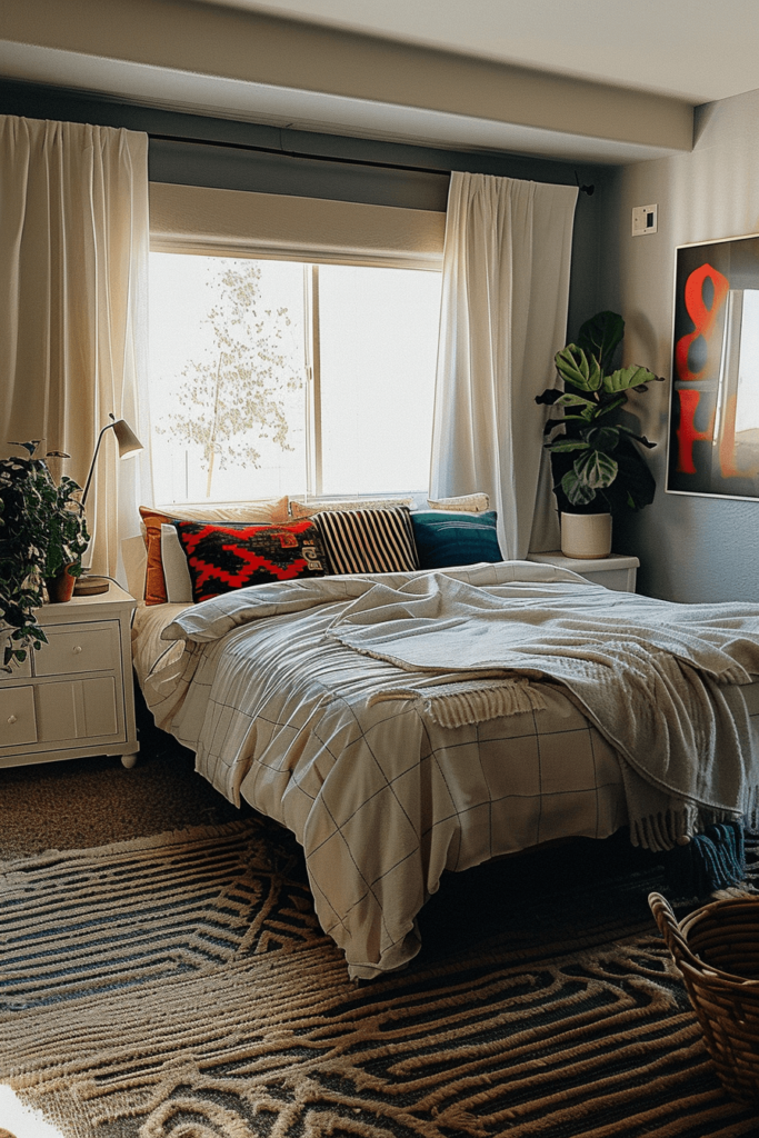 Boho Style Teenage Bedroom