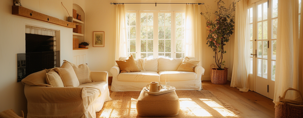 Cozy Farmhouse Living Room