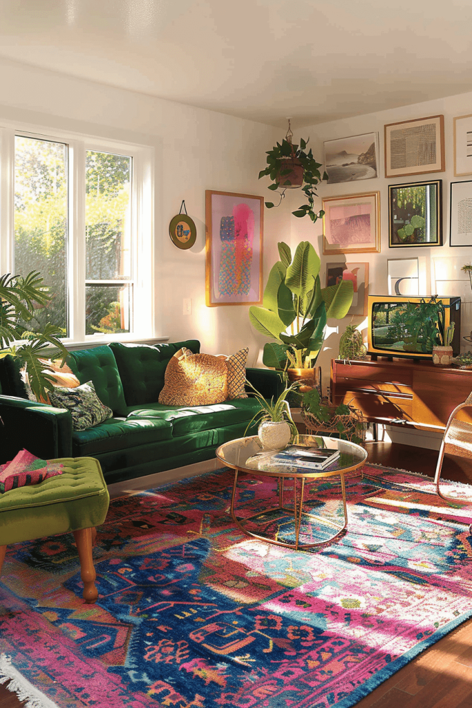 Funky Living Room- Bohemian Style