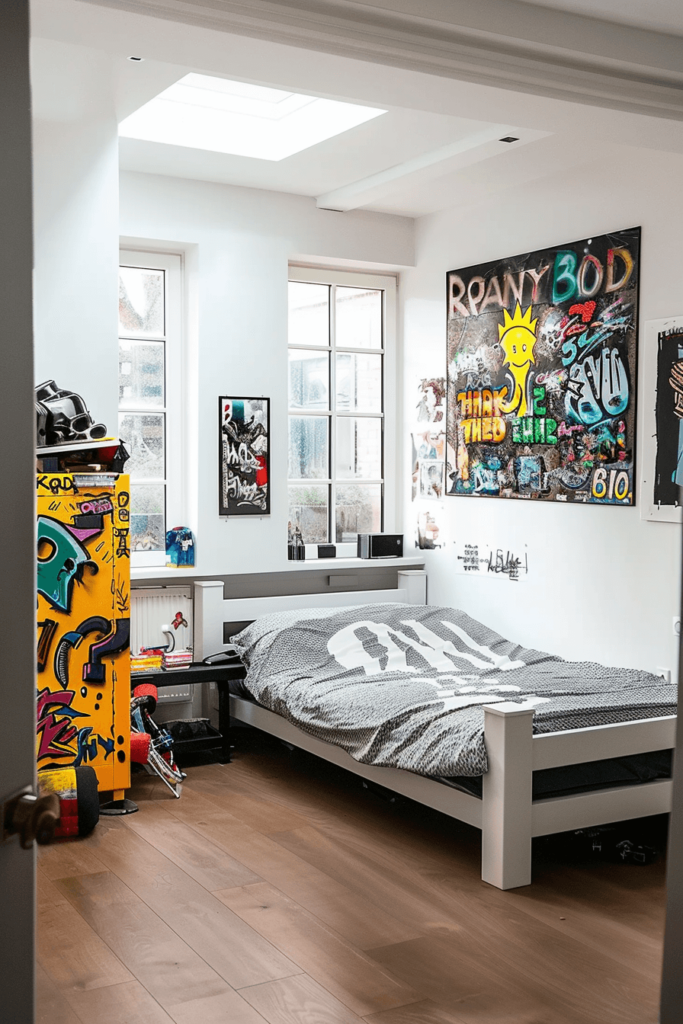 Graffiti Art in your Teenage Boys Bedroom