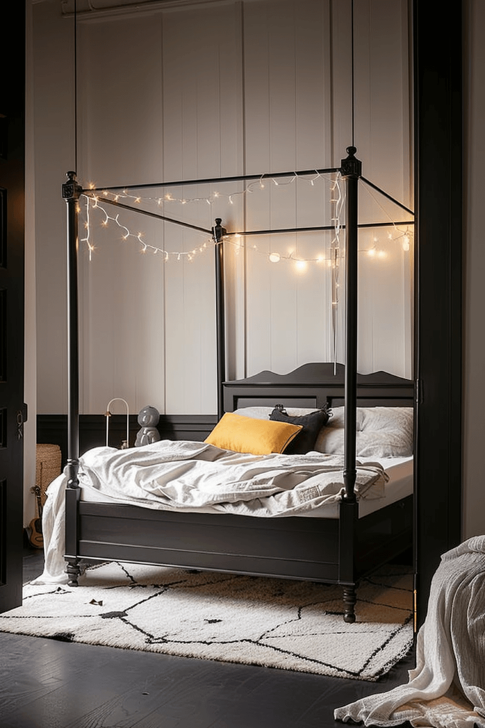 Grow up with a Four-Poster Bed