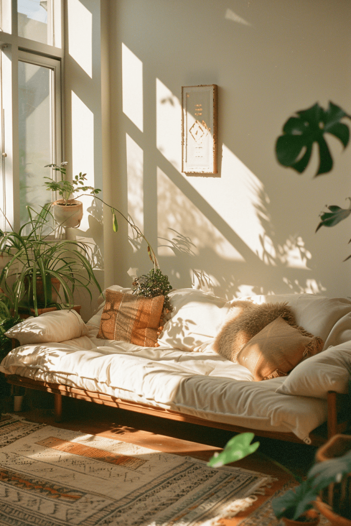 Modern Hippie Boho Chic Living Room