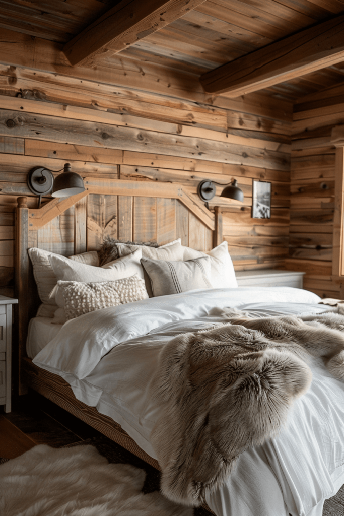 Reclaimed Wood Headboard