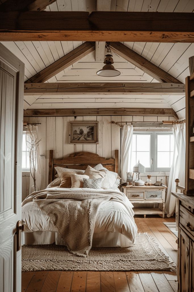 Rustic Farmhouse Bedroom Refresh Idea