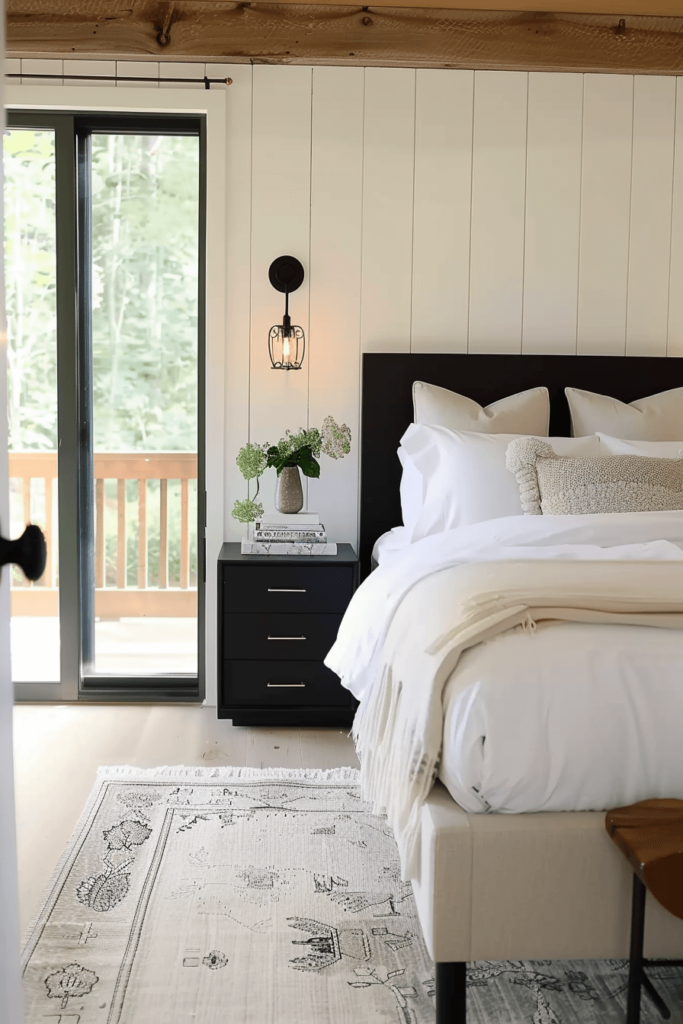 Shiplap Design like a Hotel Bedroom