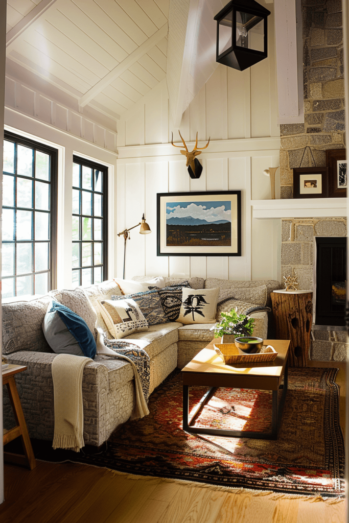 Skaneateles Lake House Living Room