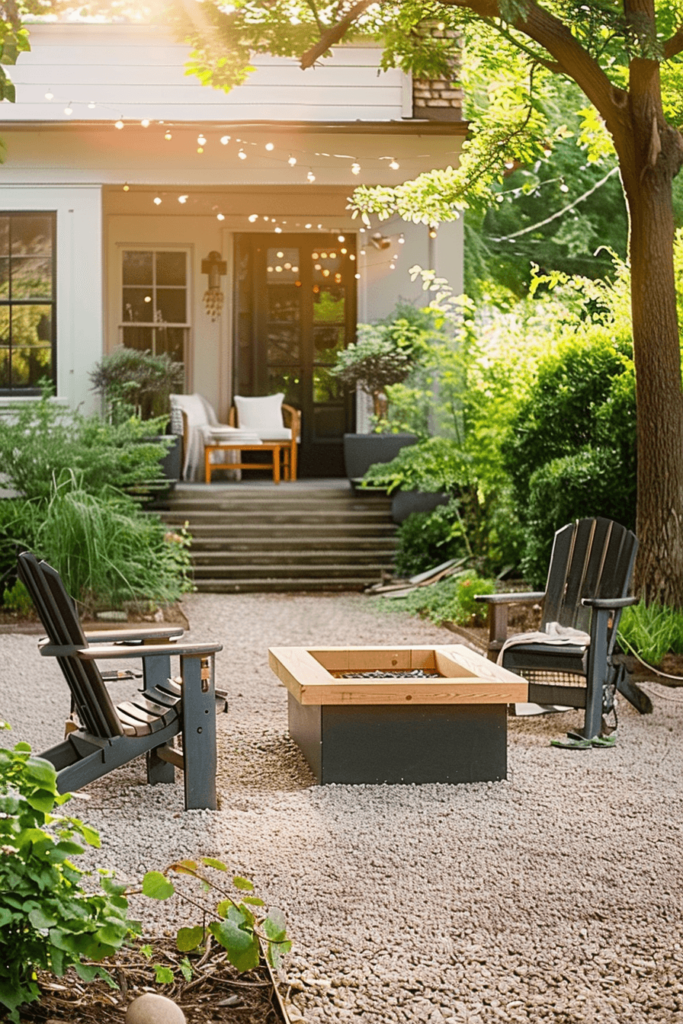 Small Gravel Patio