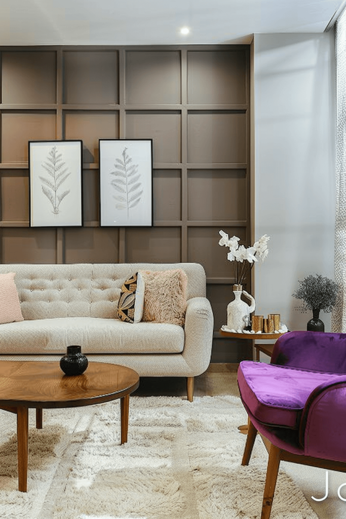 Small Living Room Ideas With an Accent Wall