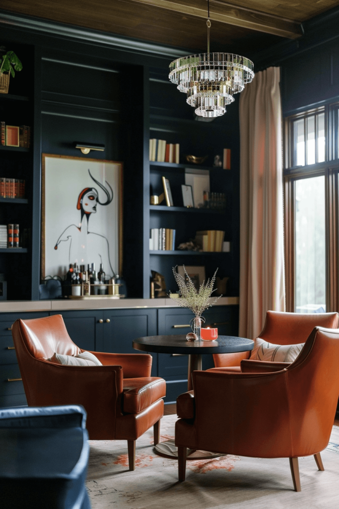 The perfect Moody Cocktail Area