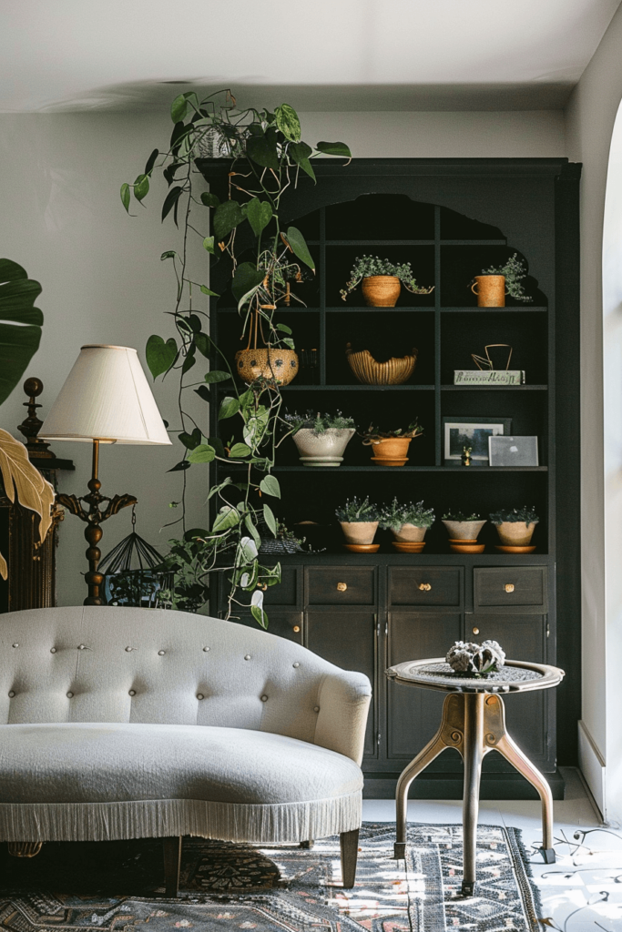 Use Hang Plants as Small Living Room Decor