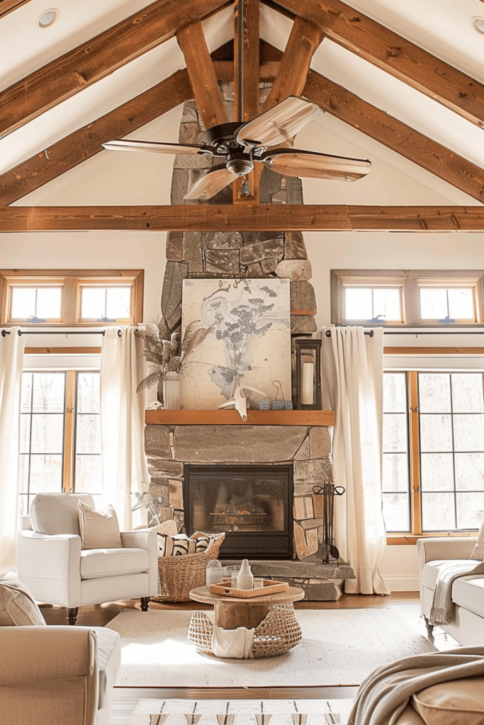 Wood Ceiling Beams