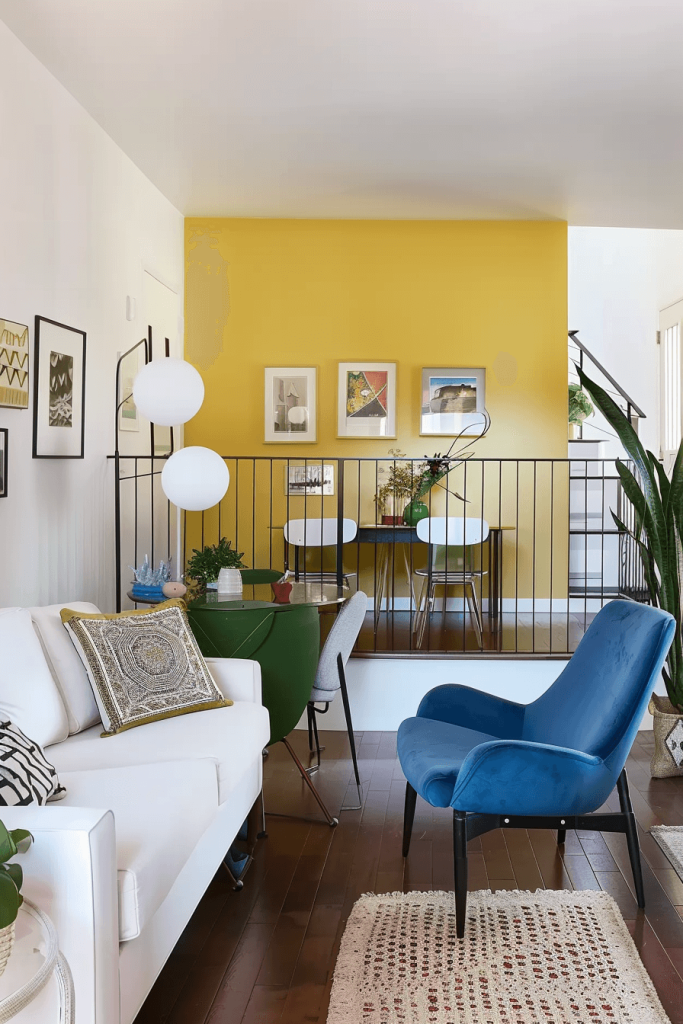 A Yellow Accent Wall