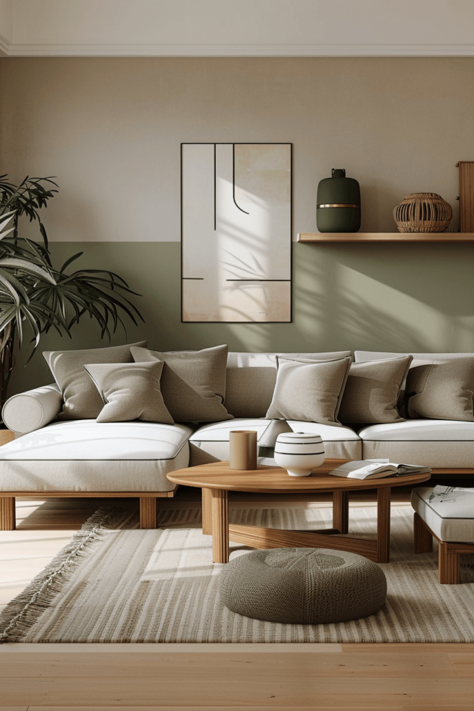 Neutral Shades for your Japandi Living Room