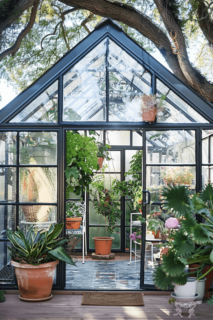 Small Patio Idea- A Greenhouse