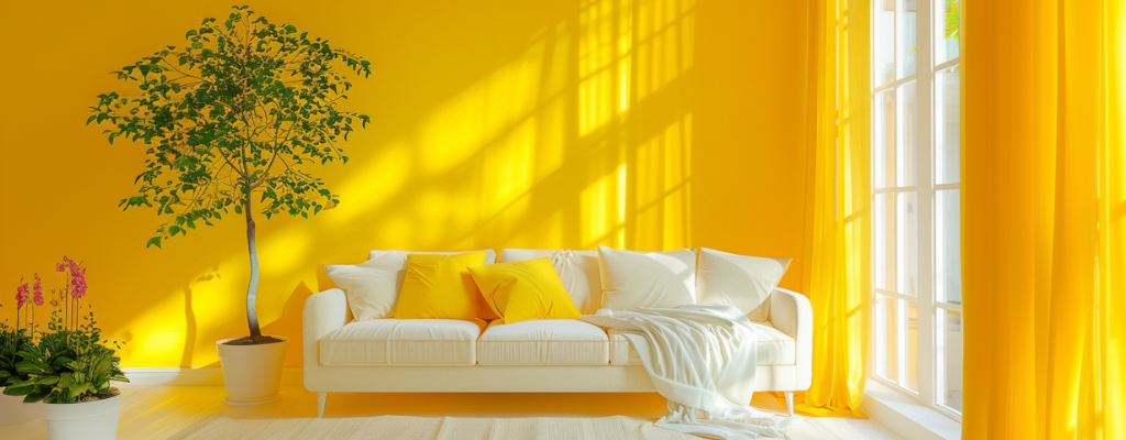 Yellow Living Room